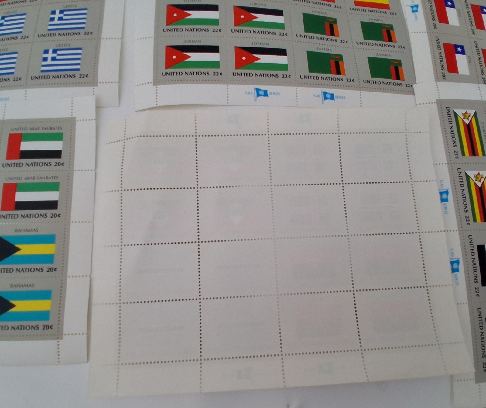U.S.Postage stamps United Nations. $50 B/O