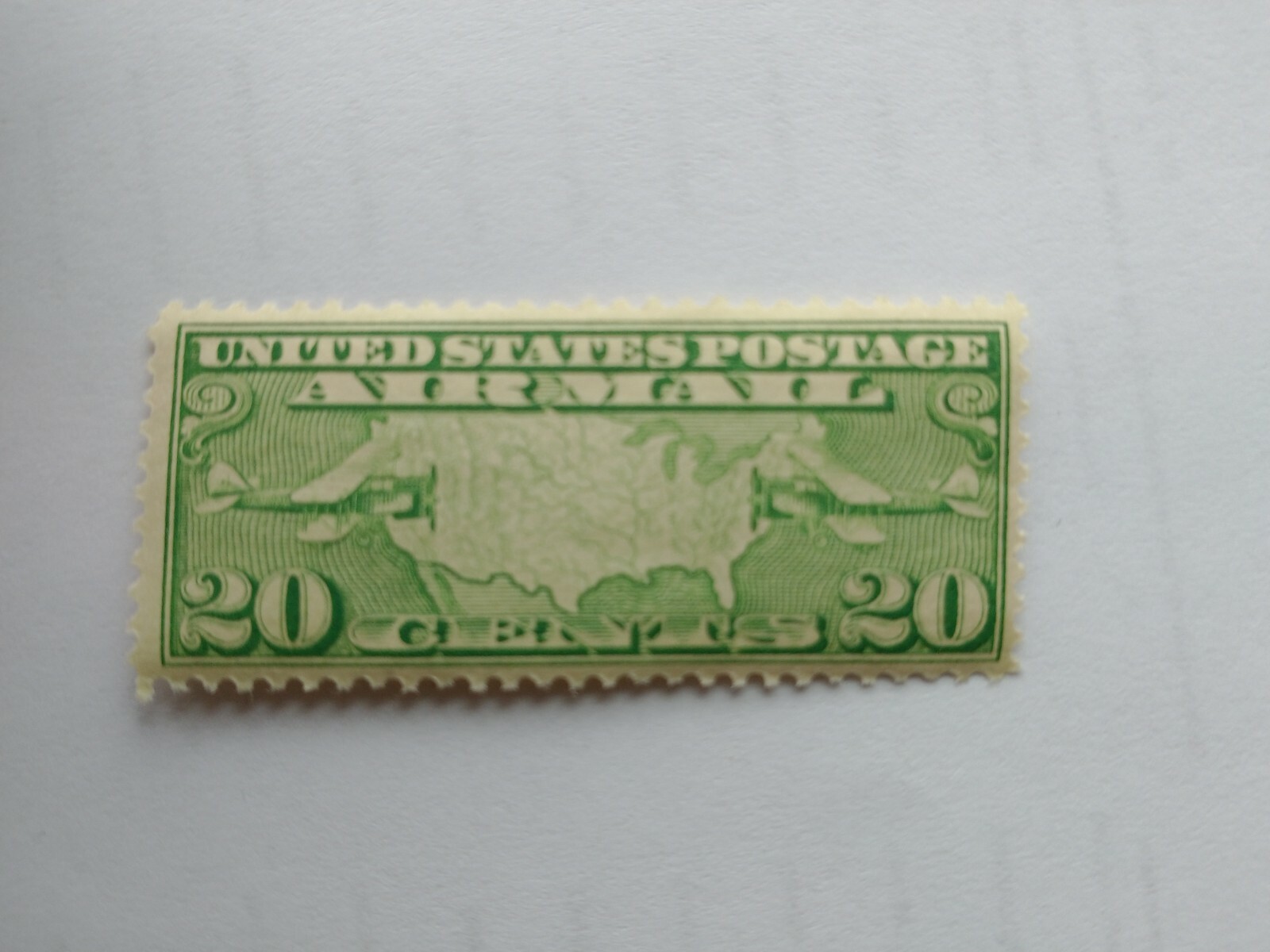 US 1926-27 AIRMAIL 20 cents Unused Scott C9 FREE SHIP