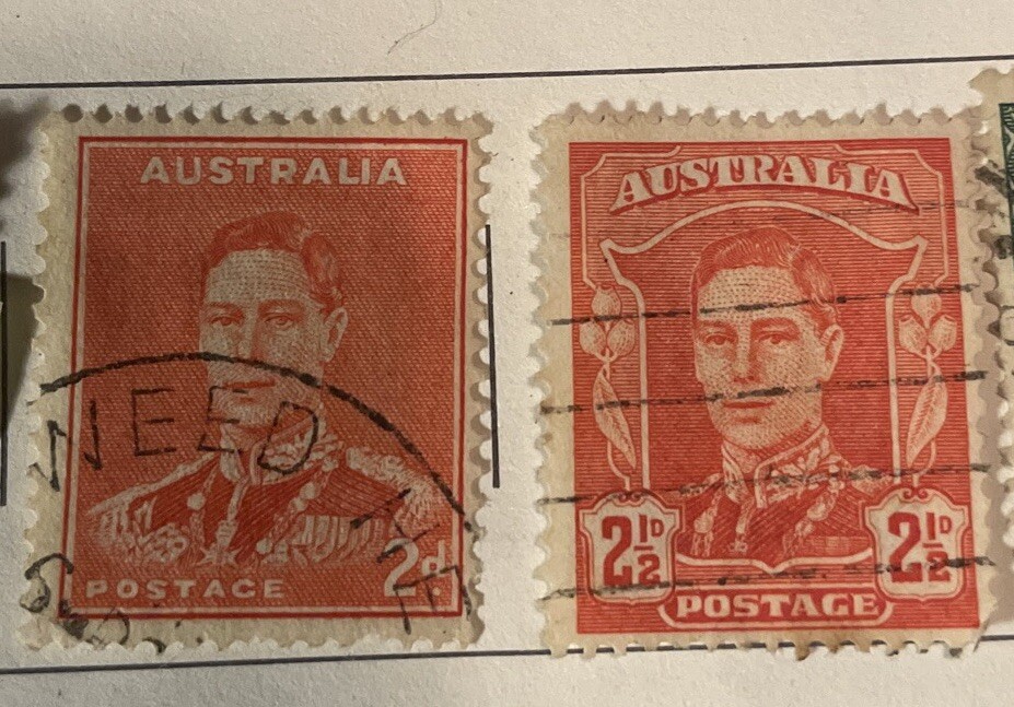 Vintage Postal Stamps