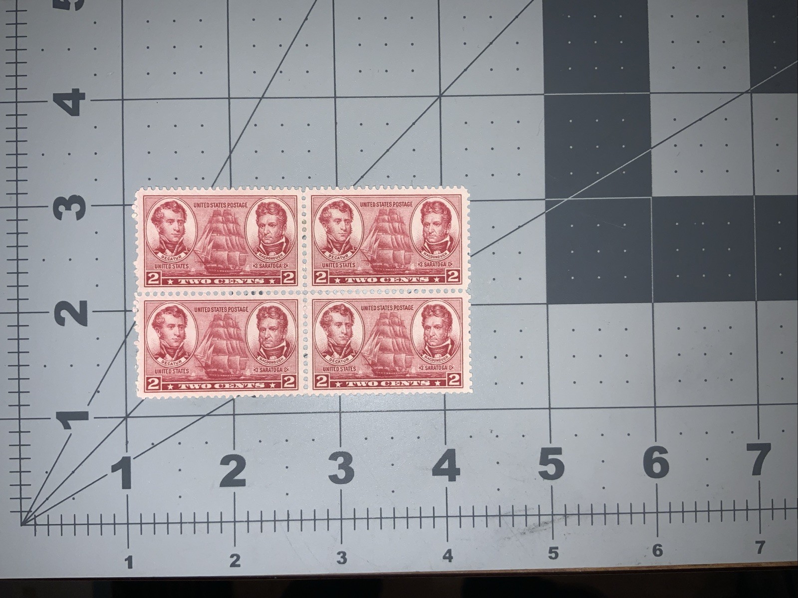 Stamp Lot Of 5 – 2 Cents Army, 3 Cent NY World Fair, 2 Cent Army/Navy, 50 Annive