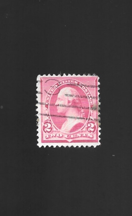 RARE 1900S GEORGE WASHINGTON 2 CENT RED STAMP