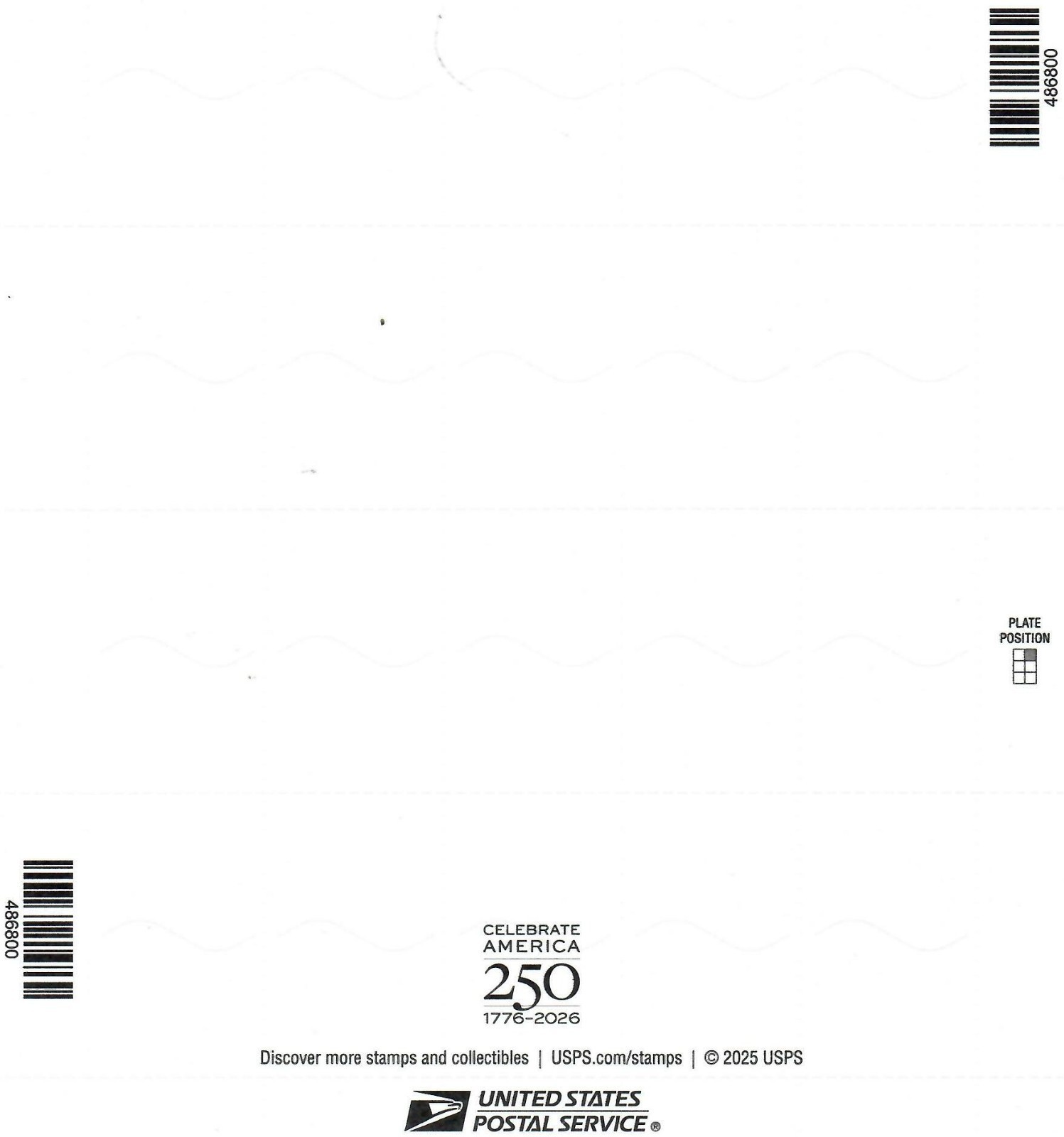 USPS US Navy 250th Anniversary Sheet of 20 Forever Stamps – MNH (6012a)