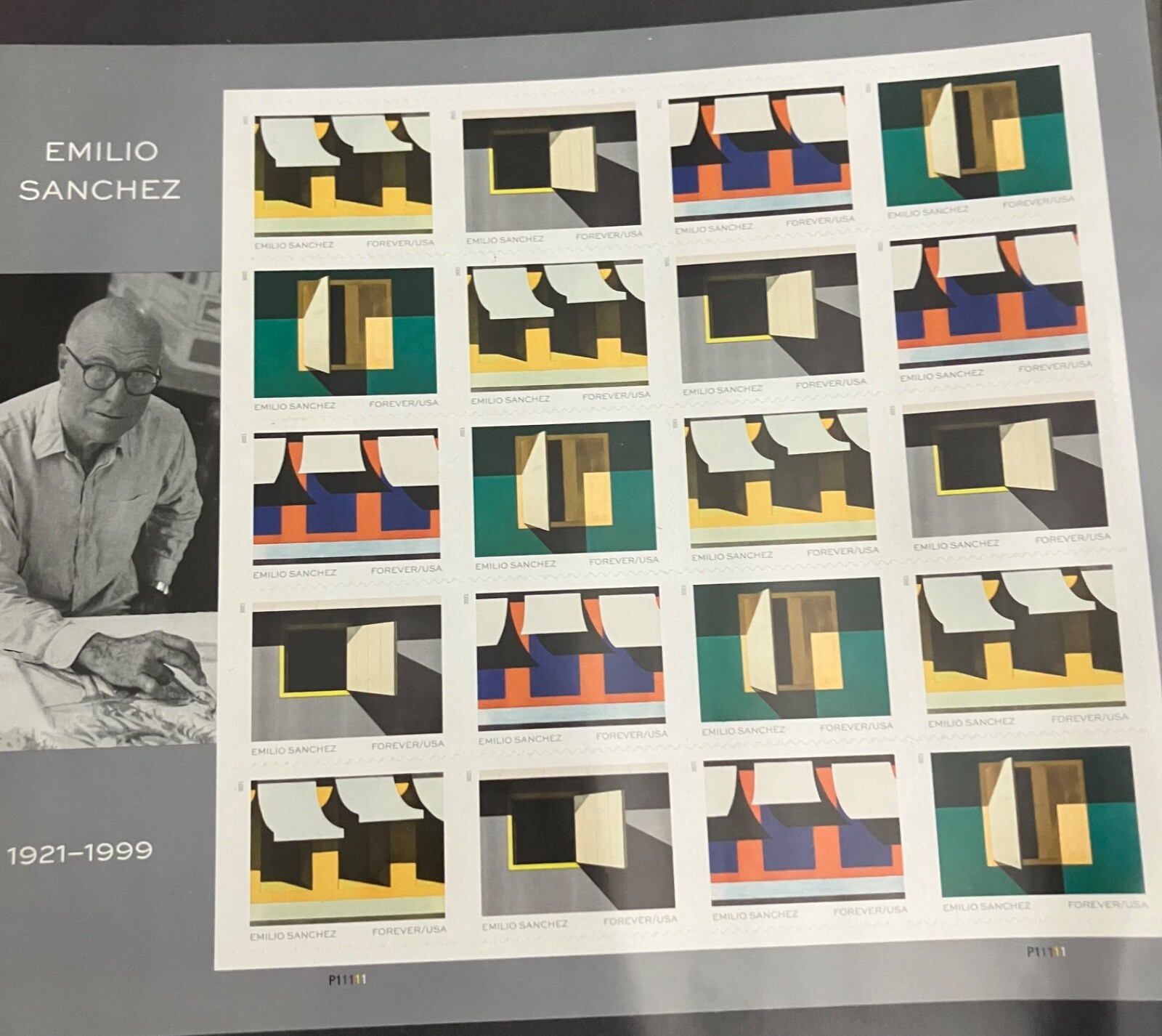 EMILIO SANCHEZ 20 count USA Forever stamps-NEVER USED