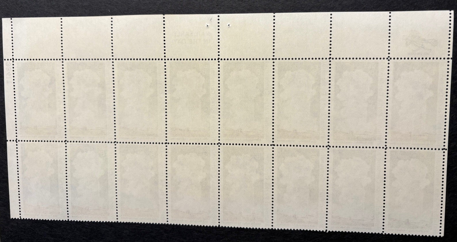 1972 US Scott #1453 8c National Parks Centennial Yellowstone Stamps MNH Block 16