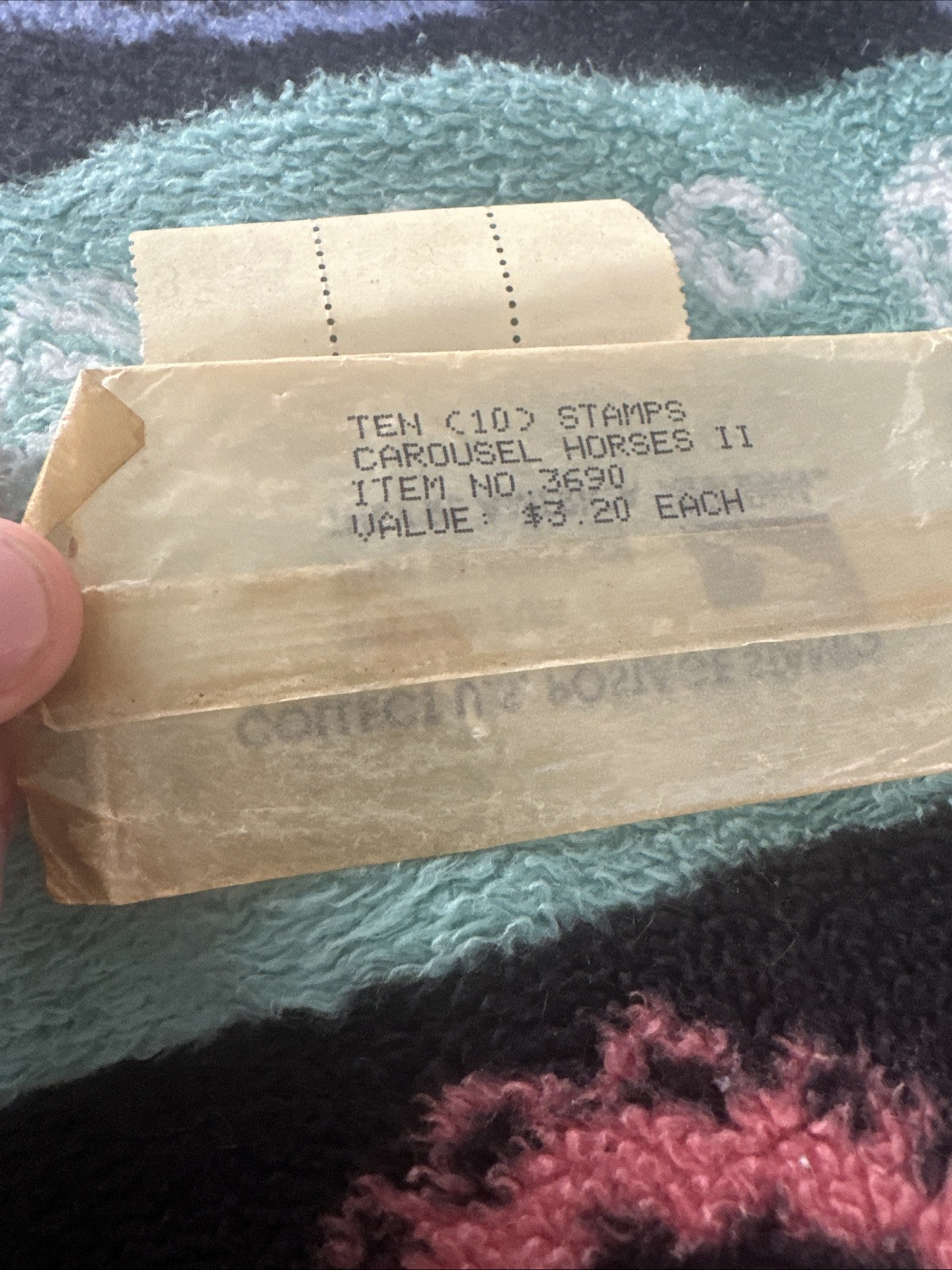 Rare collectible stamps near mint condition and original post office envelope