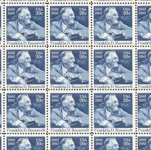 United States 20¢ President Franklin D Roosevelt Postage Stamp #1950 Pack of 100