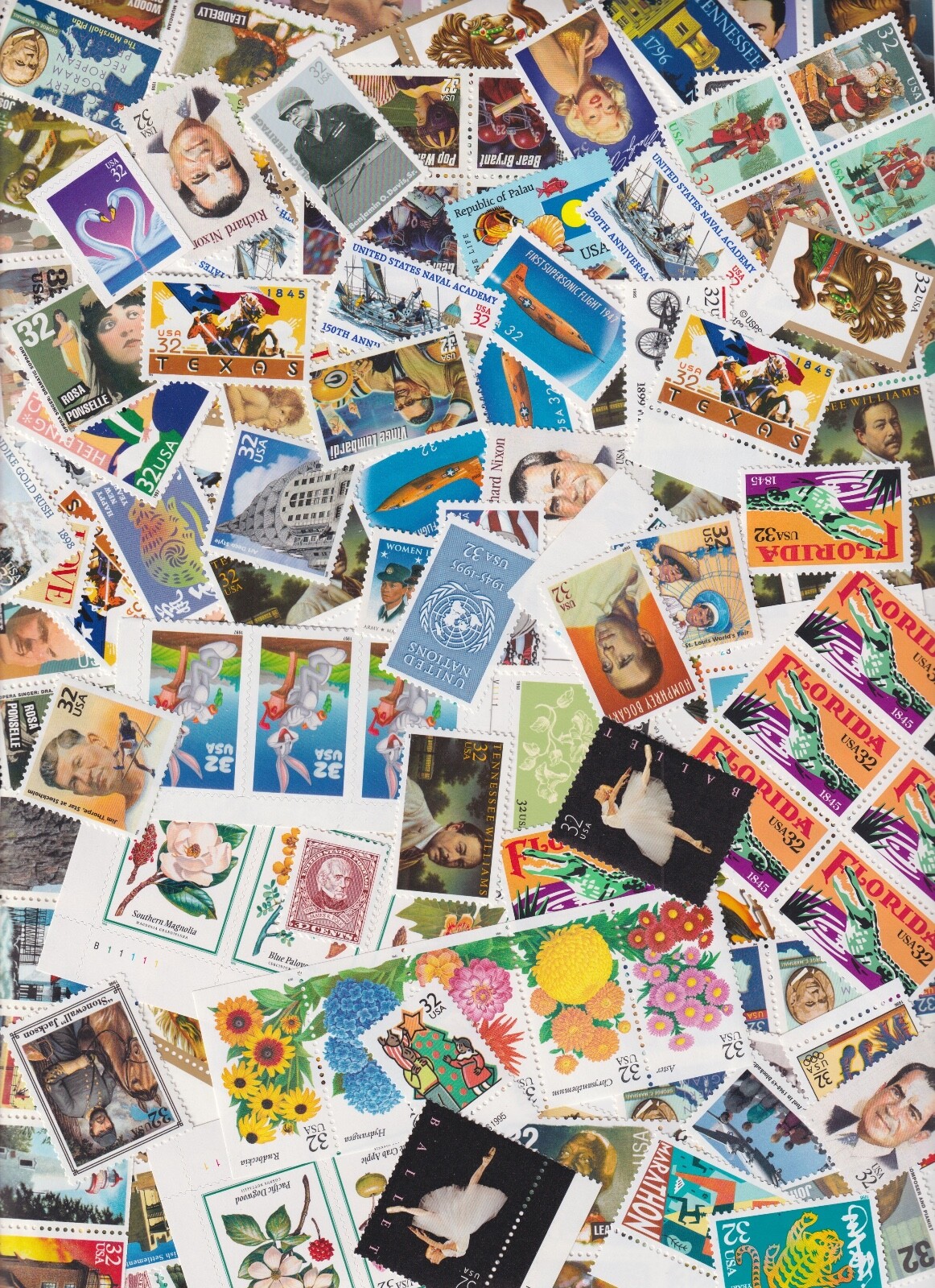 UNITED STATES DISCOUNT POSTAGE STAMPS BELOW FACE VALUE $50 VINTAGE MNH OG