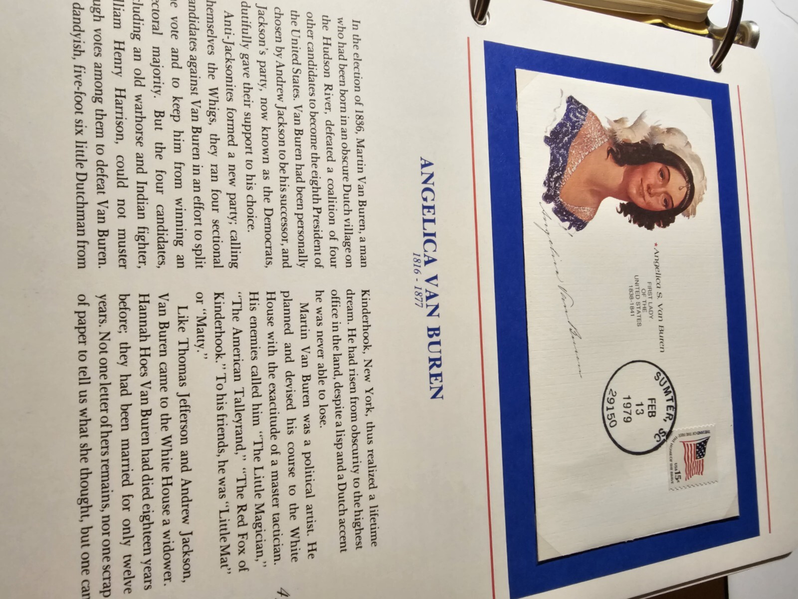 First Ladies Of United States Of America FDC Collection Album