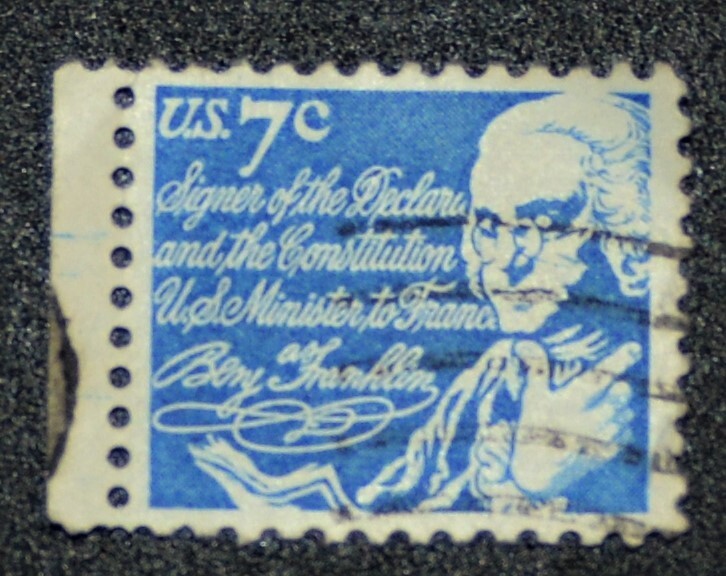 US Postage Stamps American Historical Figures Used