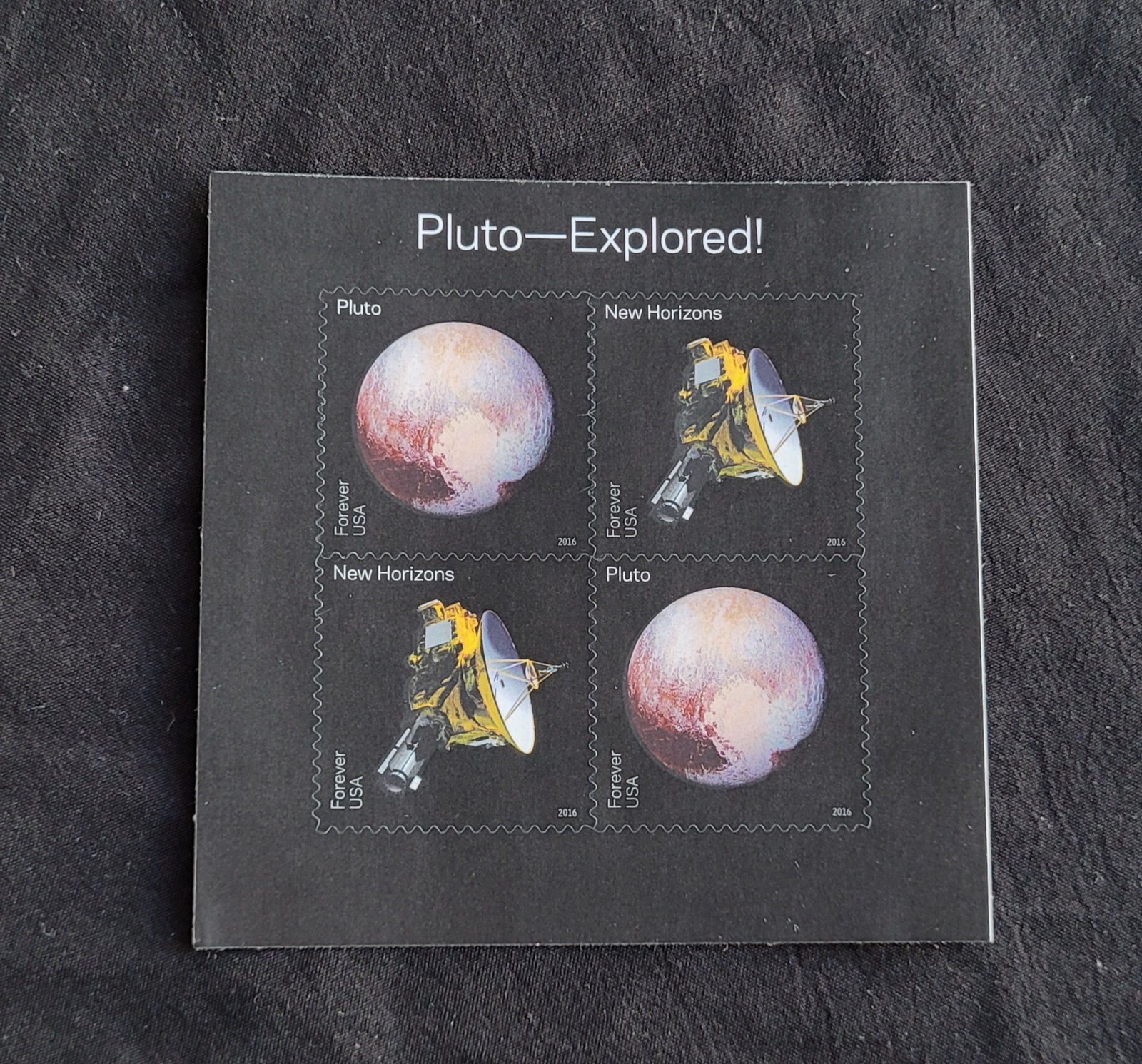 US SCOTT 5078a PLUTO EXPLORED SOUVENIR SHEETS FOREVER STAMPS MNH