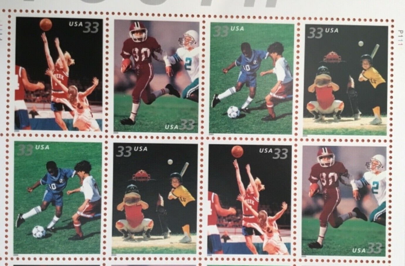 Youth Team Sports – football, baseball, soccer, & basketball