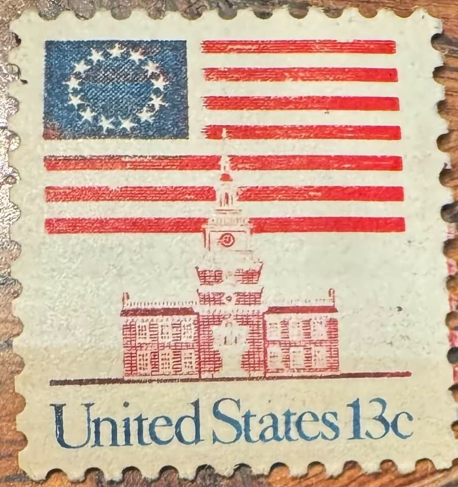 United States Postage Stamp 2 Cents