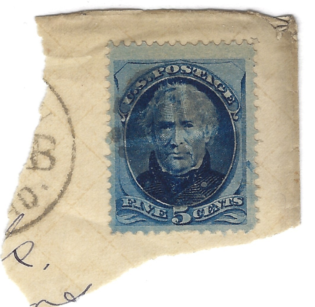 U.S. #179 – 5 Cent Zachary Taylor 1875 Postage Stamp