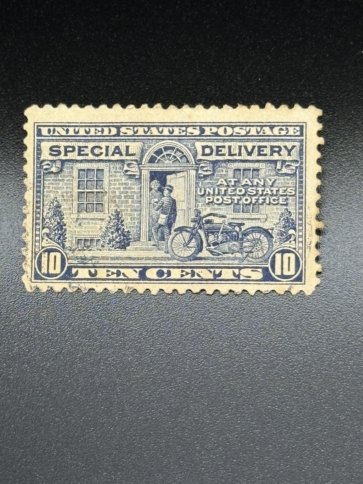 “Double Flint MICHIGAN” 10 Cent Special Delivery Bob US 74A61