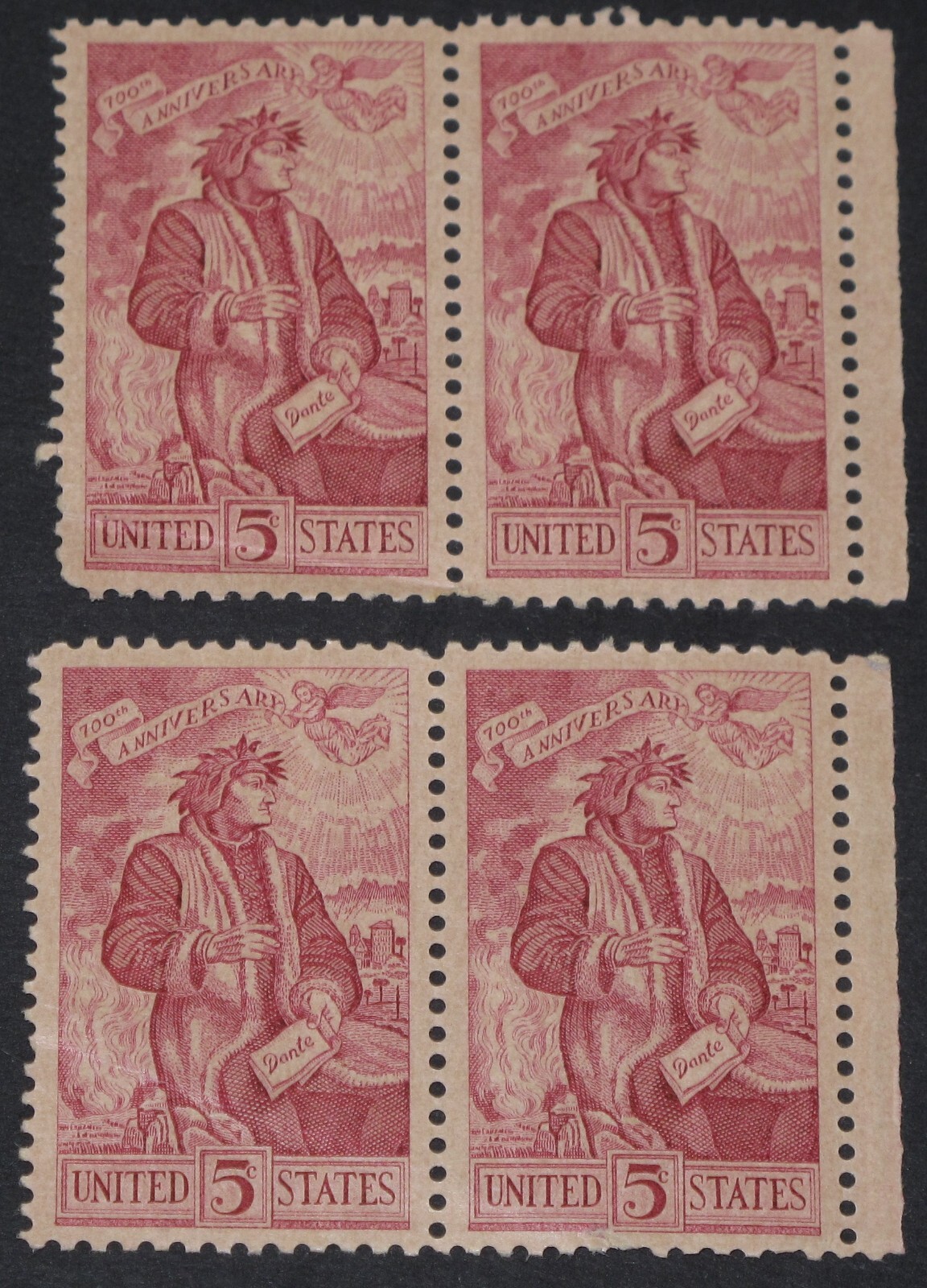 Bundle of 3 US 4 and 5 Cent US Postage Stamps #1121 #1147 #1268