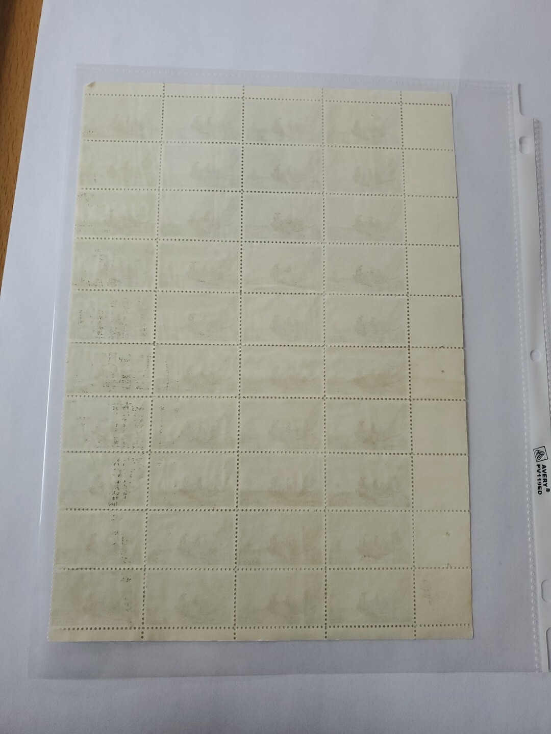 Stamp US Postage 4c 4 Cent Sheet OF 40 Stamps Winslow Homer Sailboat 27374