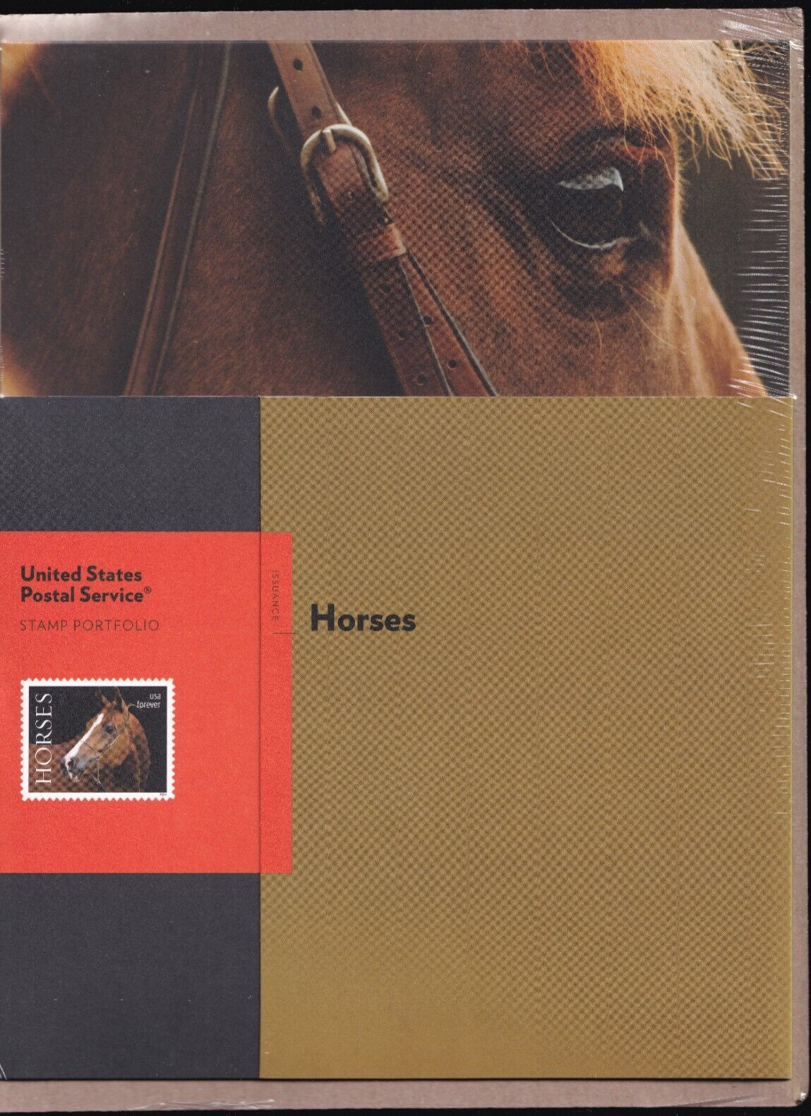 USPS Horses Sheet of 20 Forever Stamps in Folio