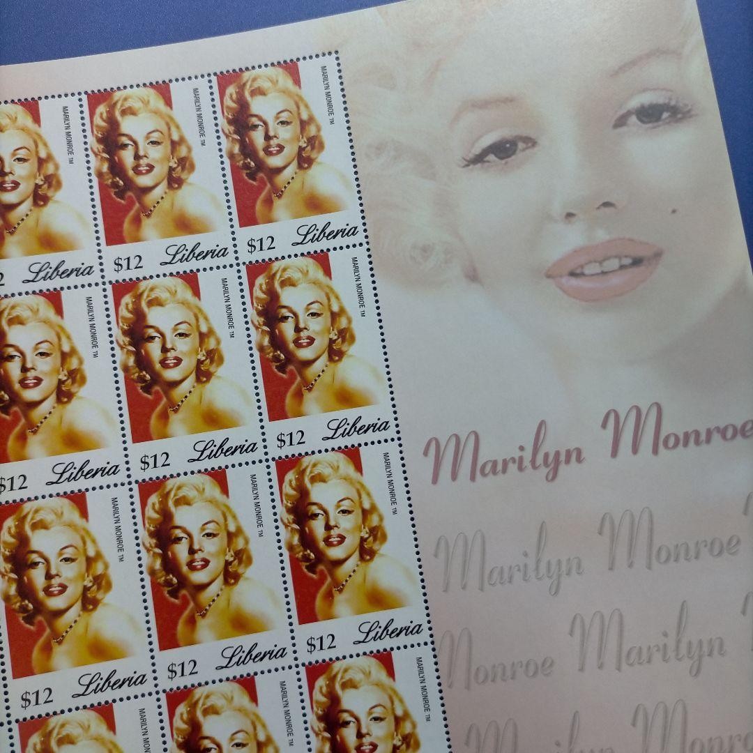 3078 Foreign Stamp Liberia 2005 World Popular Actress Marilyn Monroe Sheet