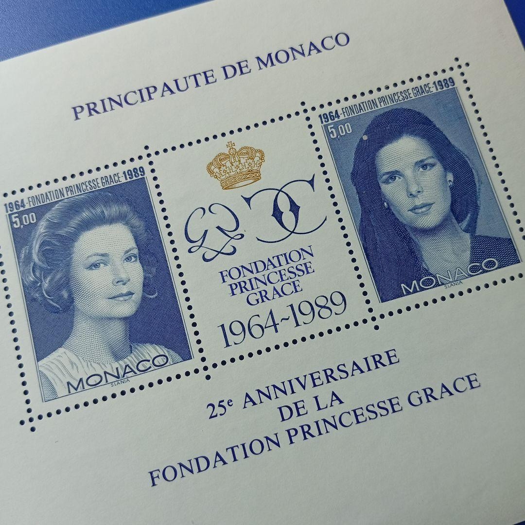 6893 Foreign Stamp Monaco 1989 Grace Kelly Intaglio Miniature Sheet