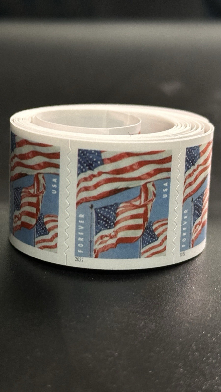 20 x Rolls Of 100 2022 U.S. Flag First Class US Postage Stamps