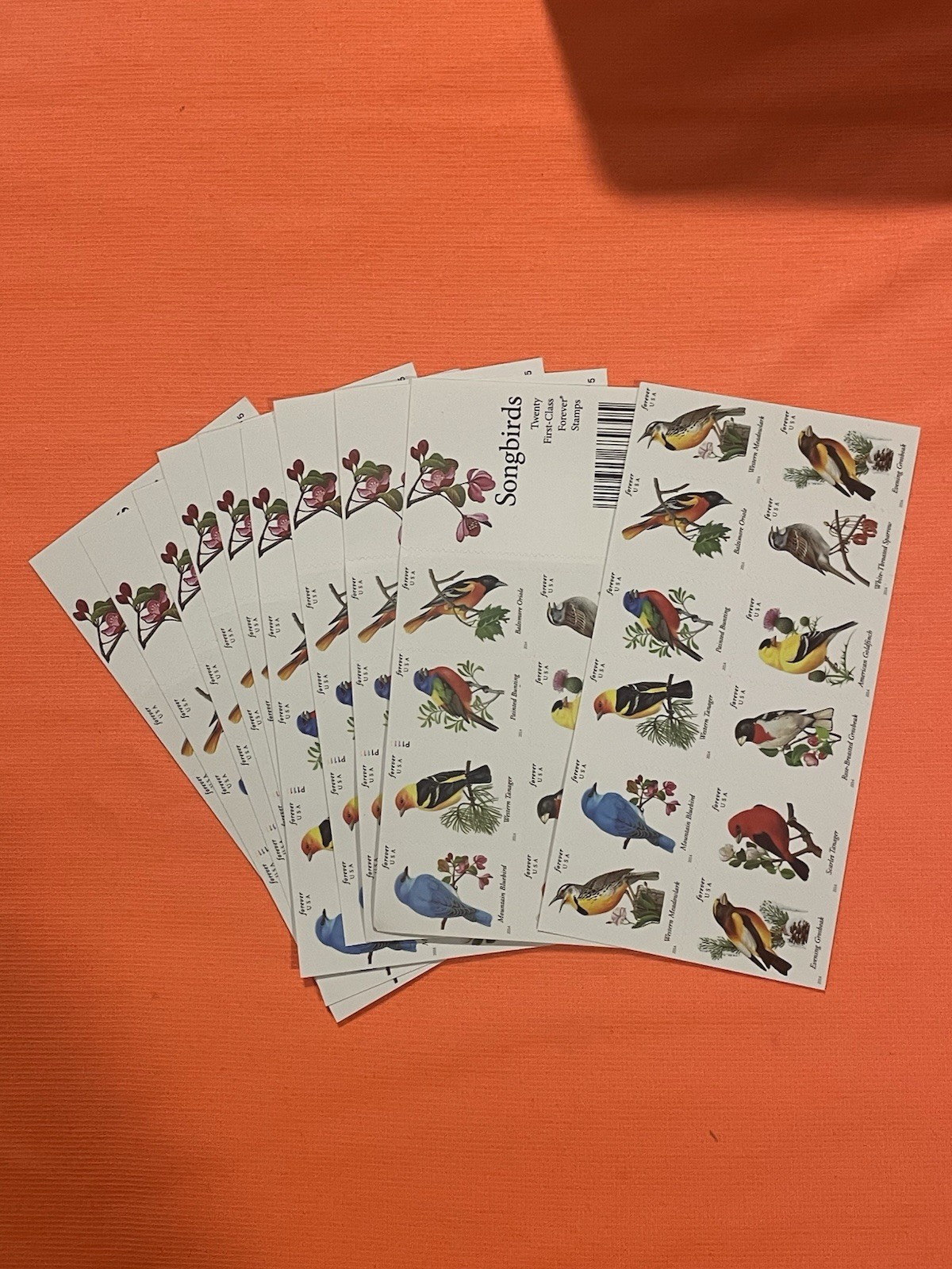 USPS Forever Stamps (2014) Lot Of 10 Books (200) PCs- $FV 156 MNH