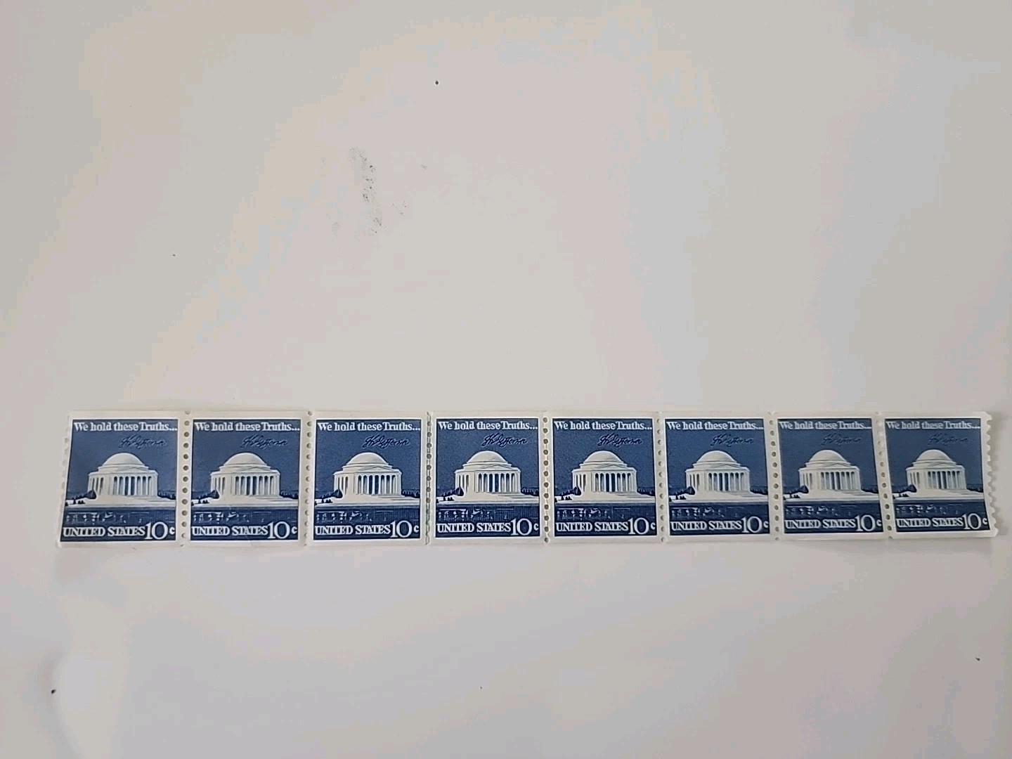 Vintage Lot of 105 Unused 10 Ten Cent U.S. Post Office Postage Stamps