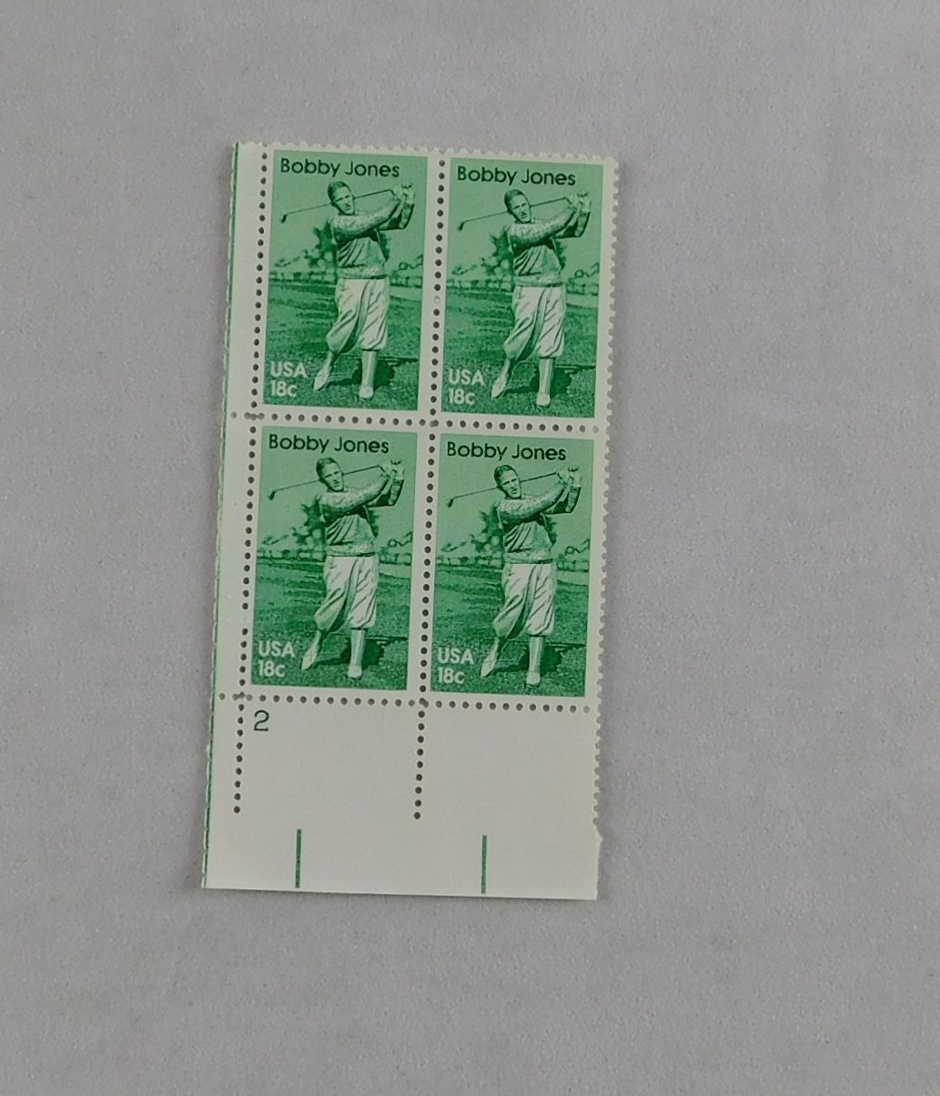 Bobby Jones 1981 US Stamp 18 Cent USA Golf