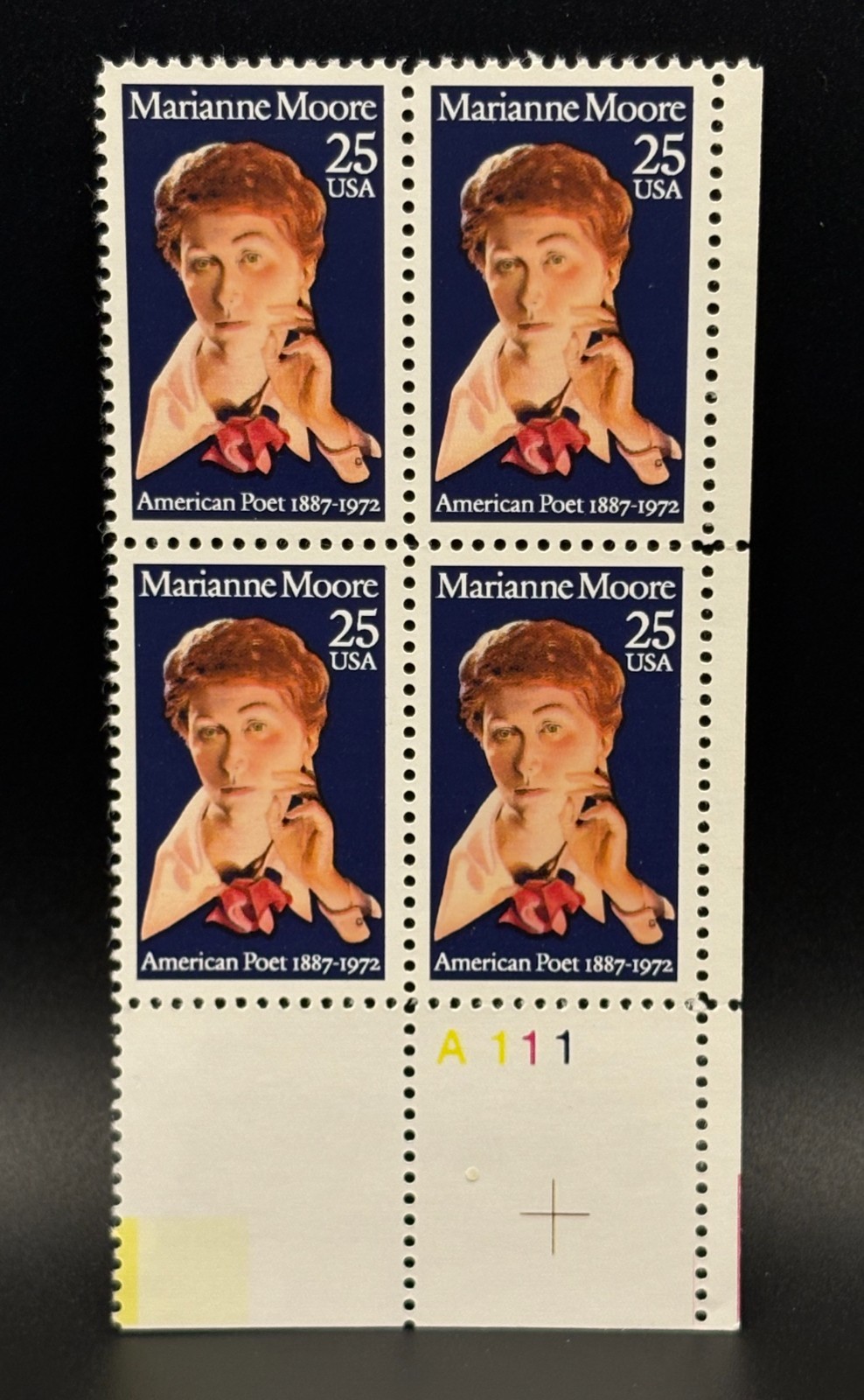 Multiple sets of Plate Block US Postage Stamps from the 90s (2)