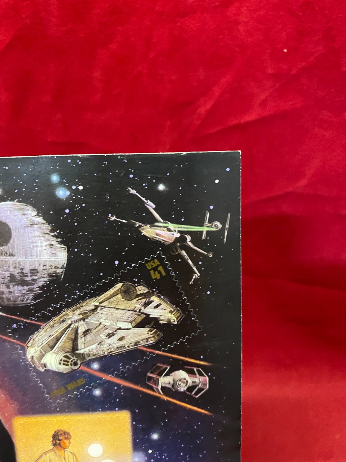 Star Wars USPS Postage Stamp Sheet 2007 15 .41 Cent Drew Struzan Art New