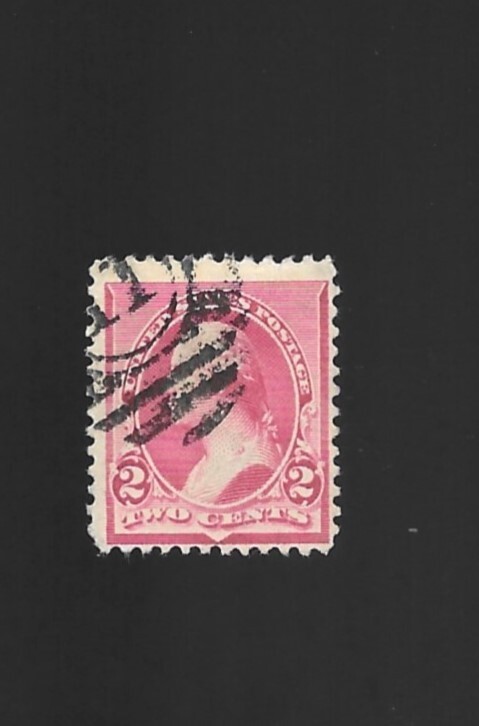 RARE 1900S GEORGE WASHINGTON 2 CENT RED STAMP