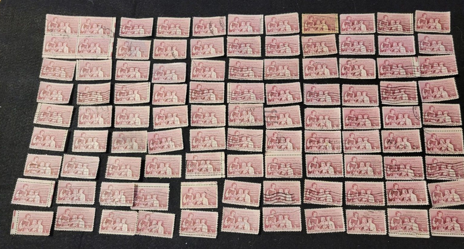 # 1092 – 1957 3¢ Oklahoma Statehood Used 1 Stamp + 2 FREE Stamps