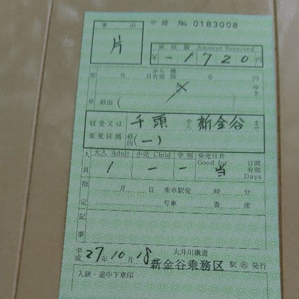 Oigawa Railway 90th Anniversary Commemorative Ticket Set