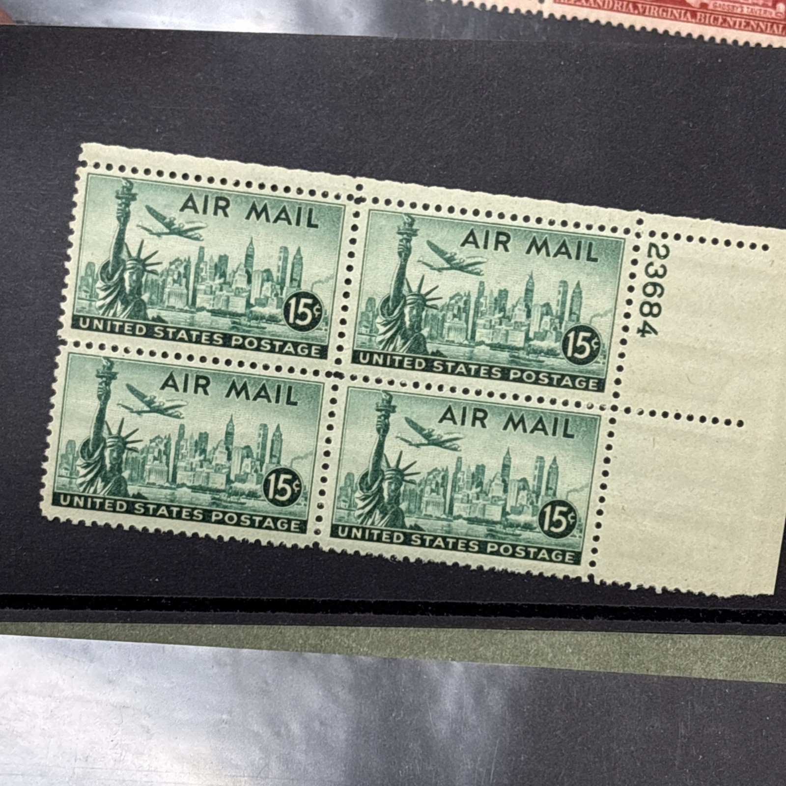 Lot of 44 Total Vintage Air Mail/ Military Postage Stamps United States