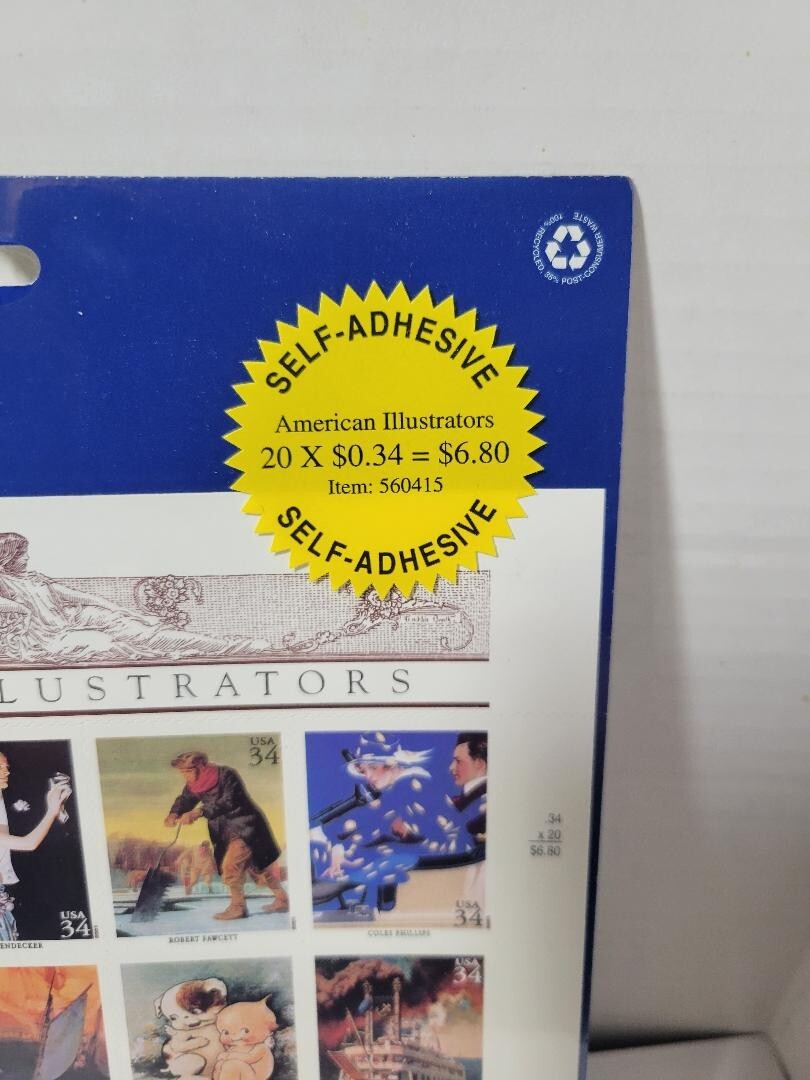 USPS American Illustrators 34 Cents Factory Sealed