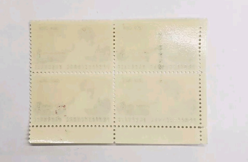 PROFESSIONAL BASEBALL 1869-1969-Block of 4 Collectible Unused 1969 Stamps