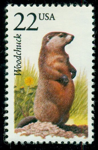 #2307, 22¢ WOODCHUCK, GROUP OF 250 MINT Stamps, Scott $250.00