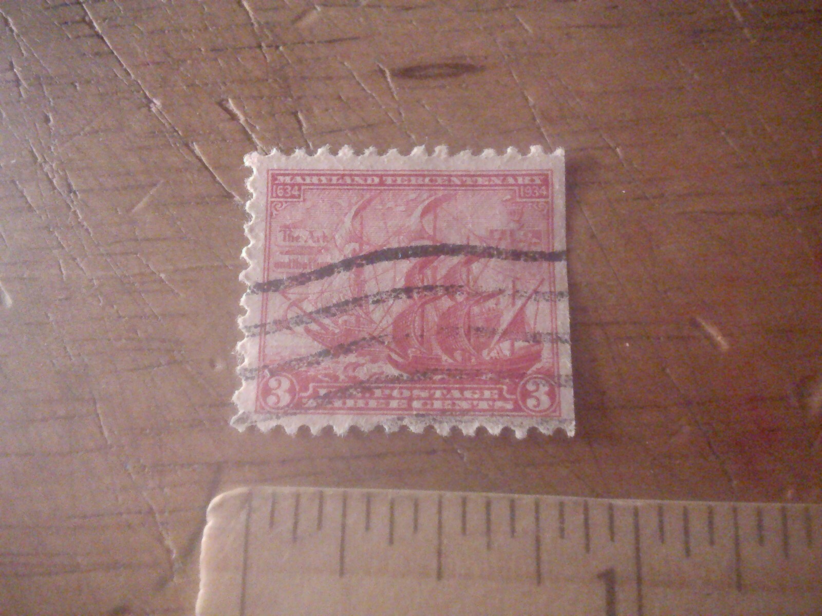 1934 3c Maryland Tercentenary (300th anniversary)