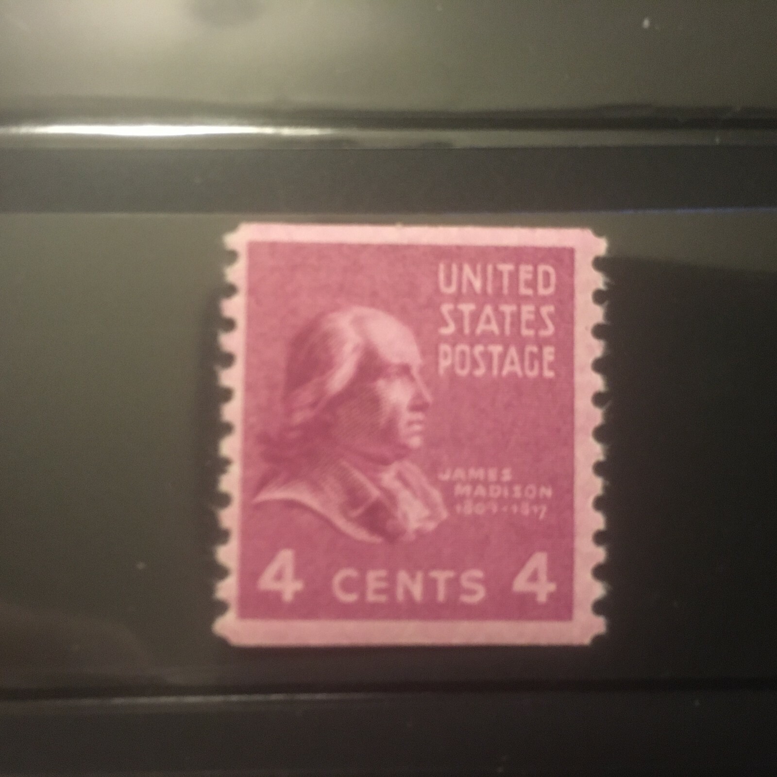 Sc # 843 Presidential Prexies MNH Coil Vertically Perforated