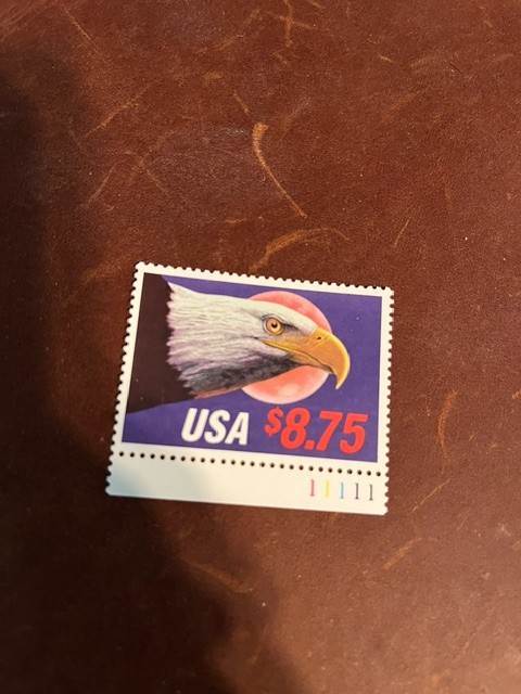 Scott #2394. 1988. $8.75 Eagle & Moon Express Mail stamp. MNH. Free shipping.