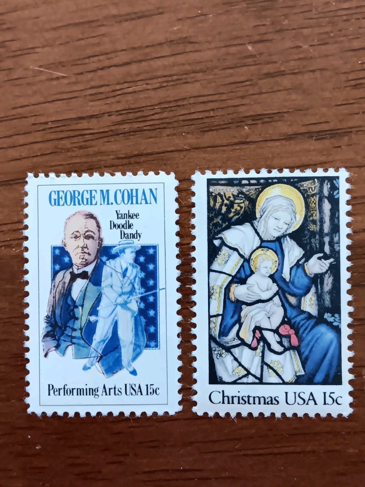 USPS Stamps Lot of 10 Singles at 15 Cents. MNH