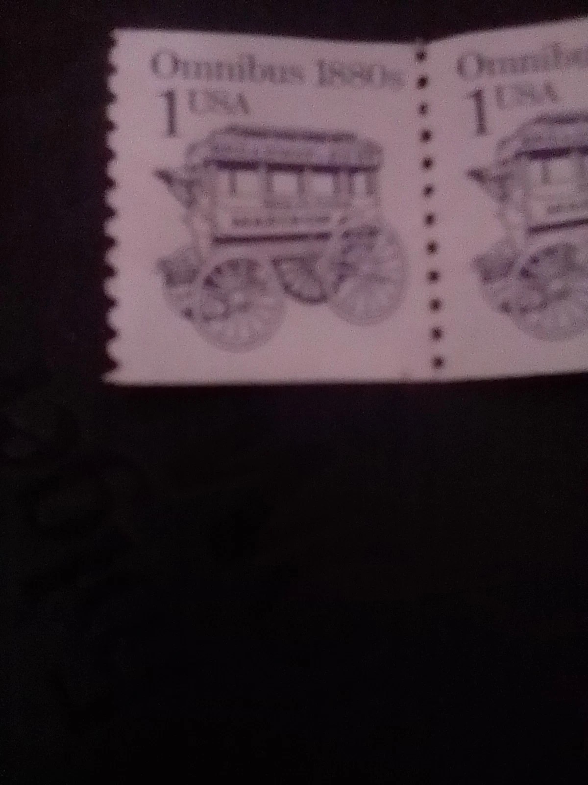 Omnibus 1880’s 1 USA (5) Unused Stamps