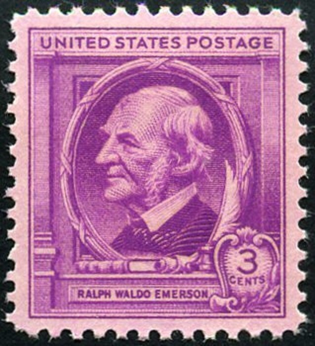 USA 1940 🤩 Famous American – Ralph Waldo Emerson/Author – MNH Stamp — Sc. #861