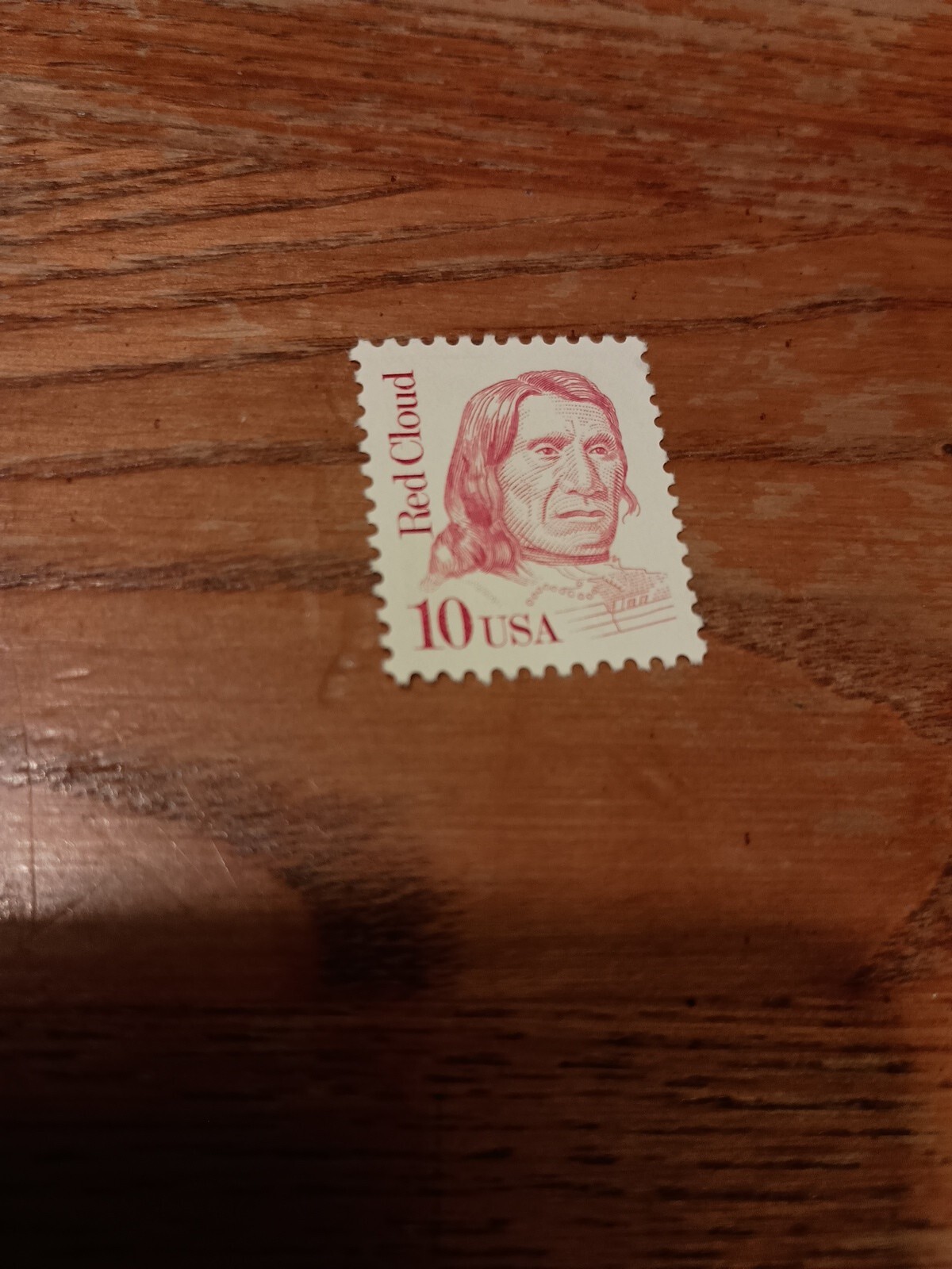 #2175, 10¢ INDIAN CHIEF RED CLOUD Single Stamp
