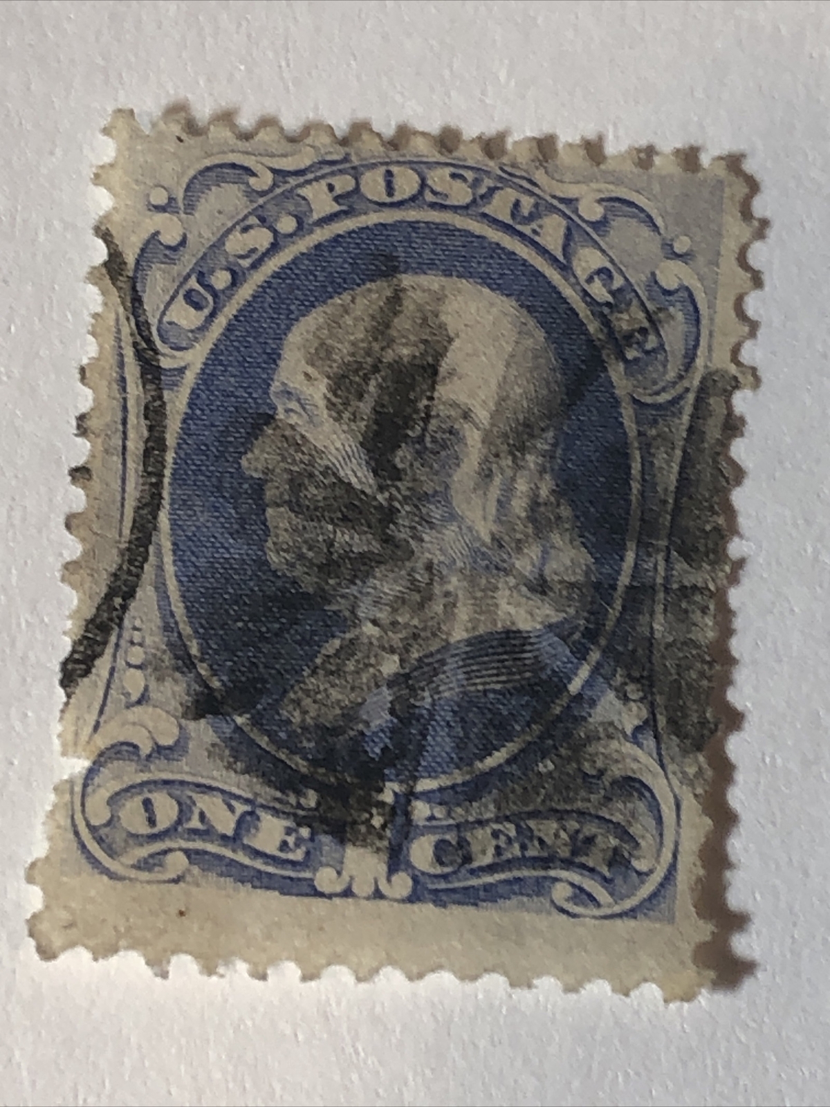 Scott # 145 1870 National Bank Note Co. U.S. Postage Stamp
