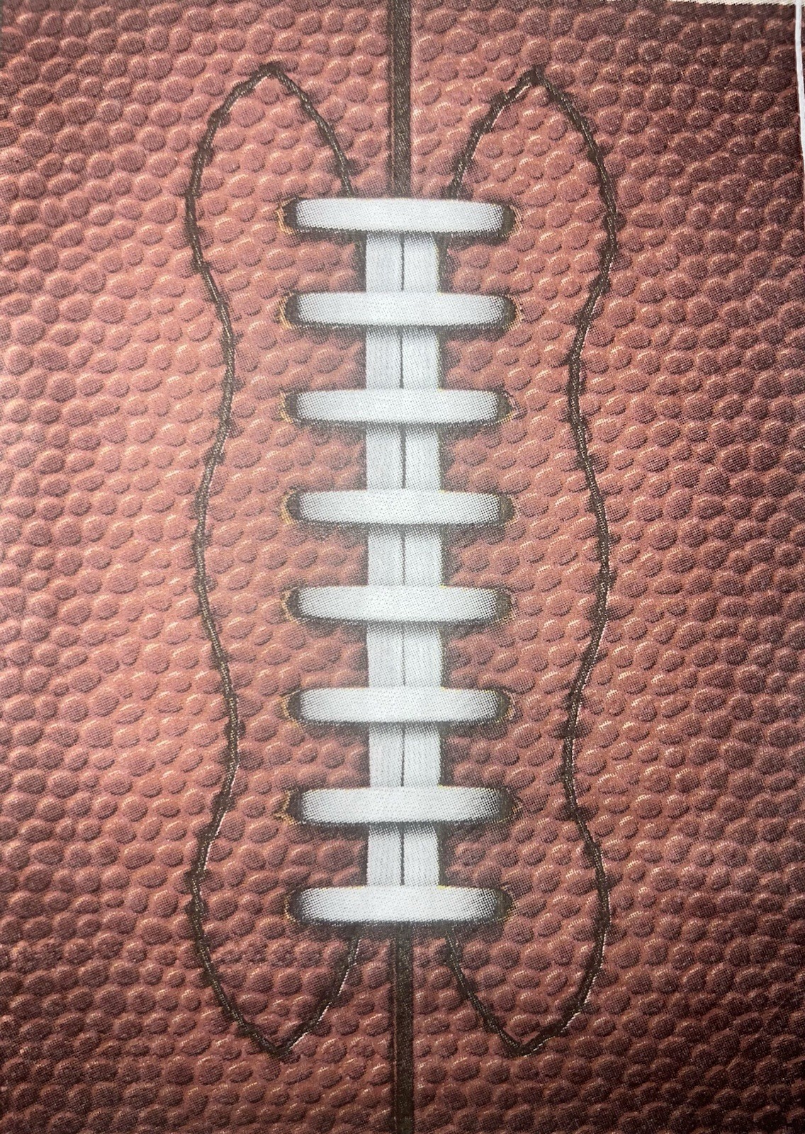 Two Individual paper dinner Decoupage Napkins Football Brown Rugby Sports 2-ply