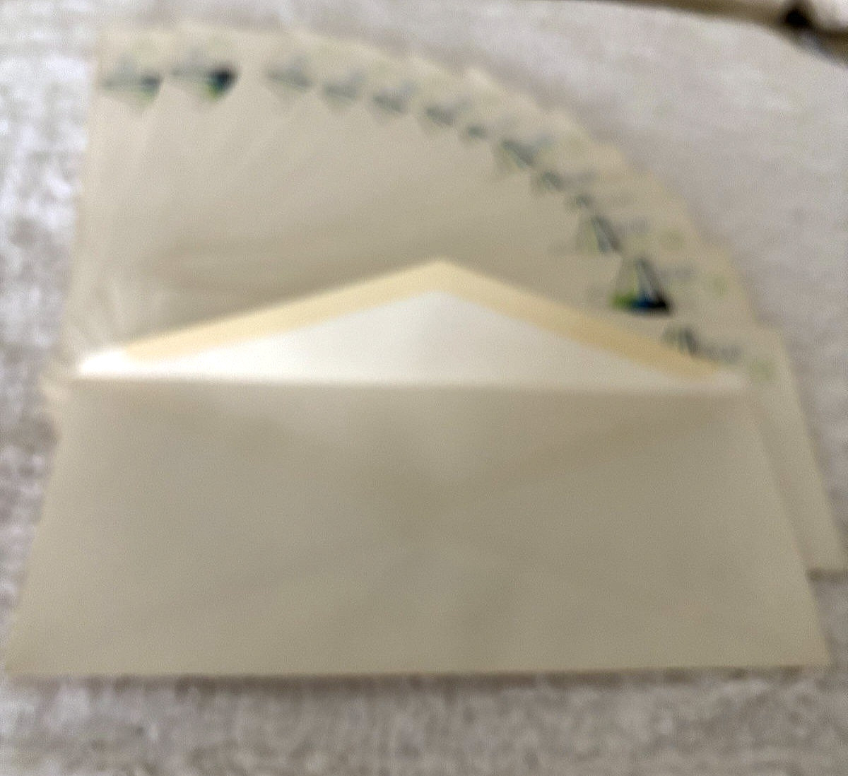 VTG 1970s USA Golf Postal Window Envelopes, 14, Printed Postage 13 Cents, Unused