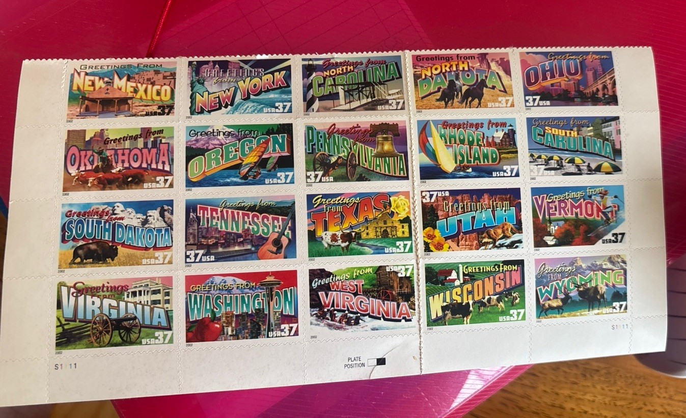 Large estate, Stamp Collection. THE ART OF DISNEY, Muppets, TV & More!