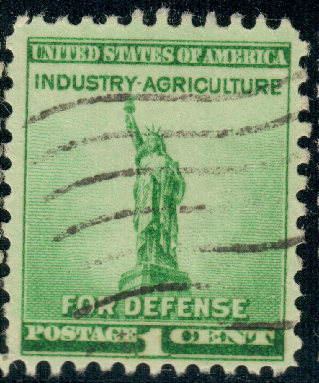 USA – 1940 – National Defense – Statue of Liberty – 1¢ – #2658