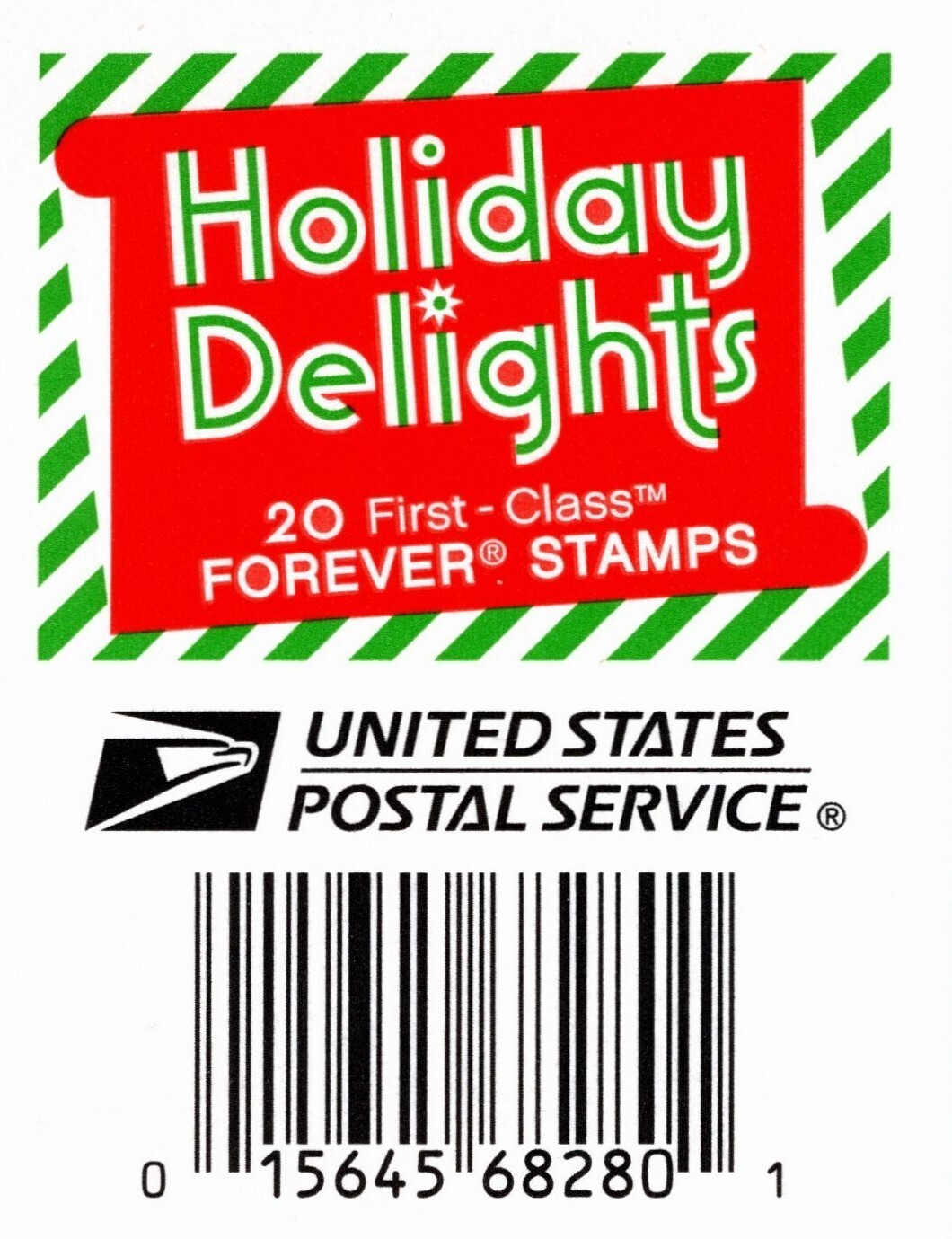 USA 2020 HOLIDAY DELIGHTS BEAUTIFUL 20 FOREVER STAMP BOOKLET SCOTT 5526-5529 MNH