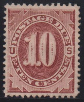 US Postage Dues #J19 Mint F – VF